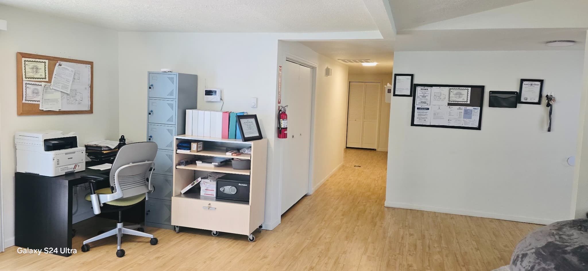Office and administrative area