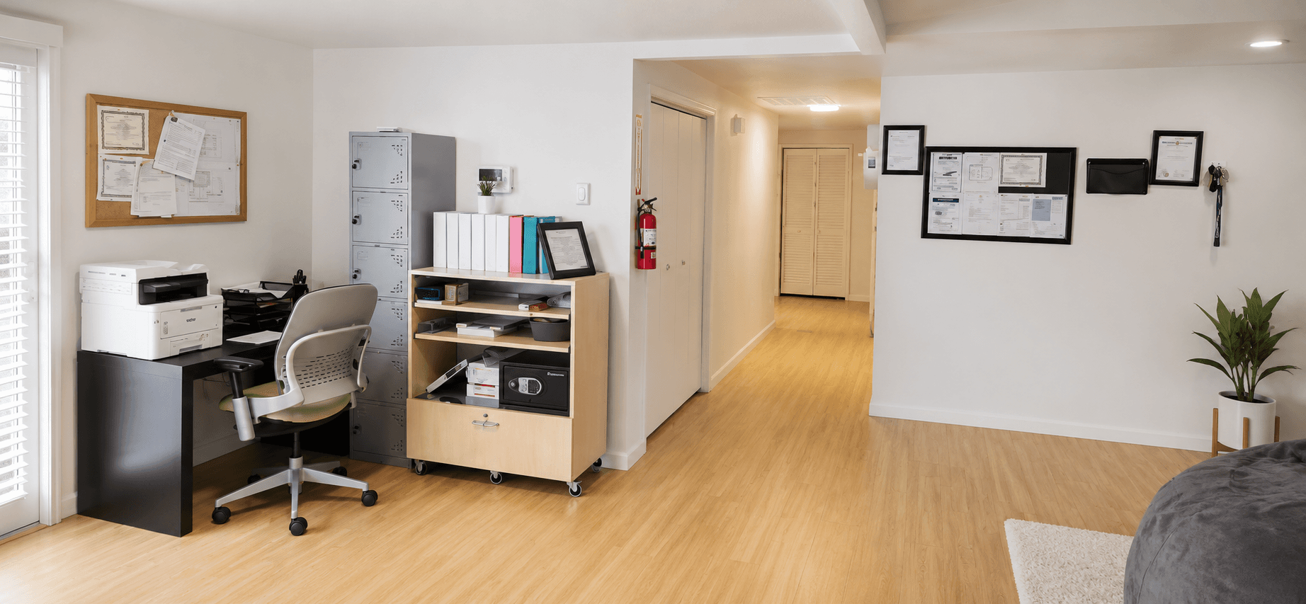 Office and administrative area